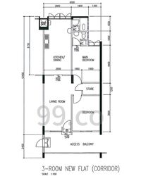 Blk 8 Saint George's Lane (Kallang/Whampoa), HDB 3 Rooms #610593221